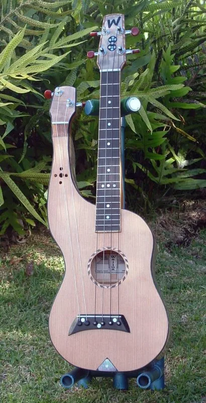 Types of Ukuleles: Harp ukulele