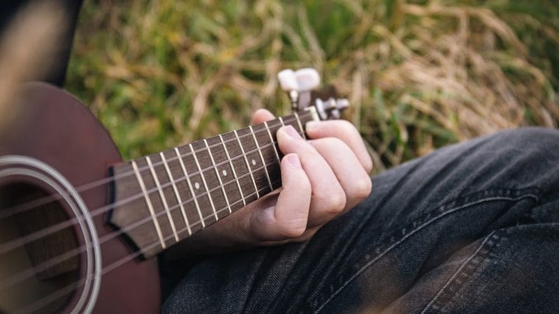 Bm ukulele chord