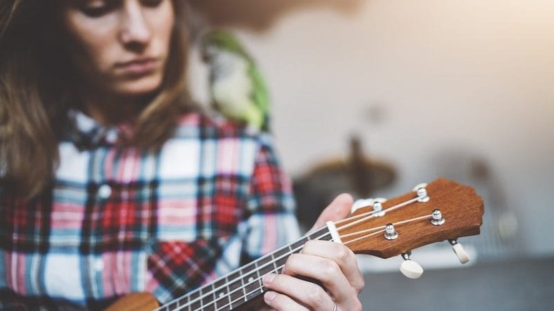E7 ukulele
