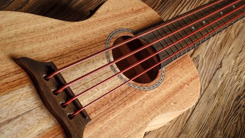 Koa ukulele wood