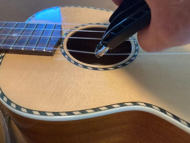1. Remove Old Ukulele String Remove Old Ukulele String