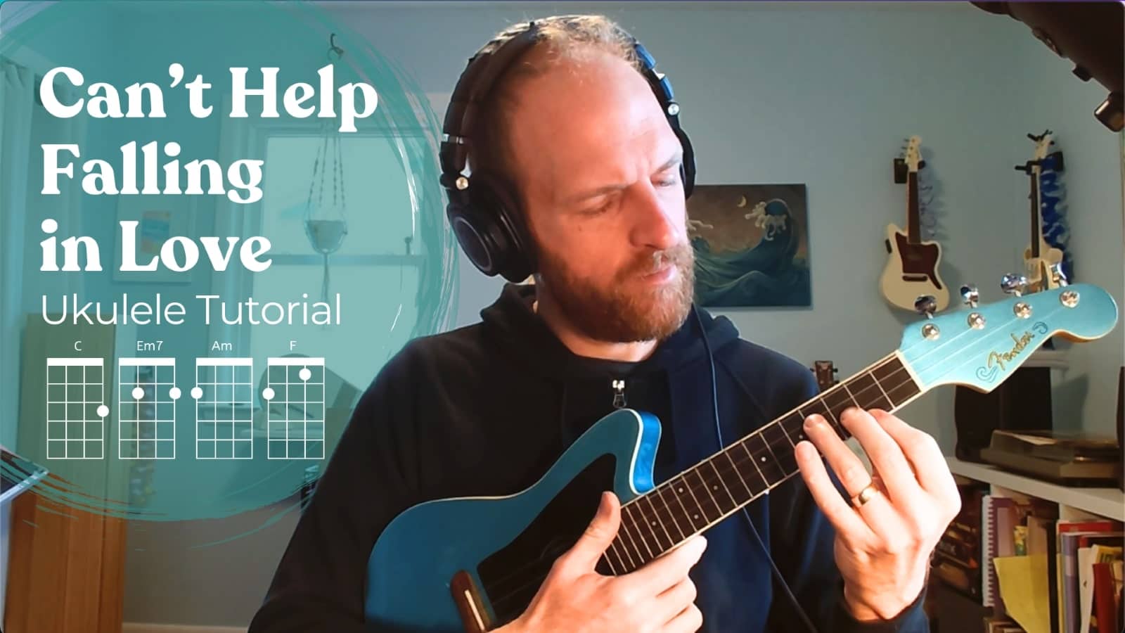 Can't Help Falling in Love Ukulele Tutorial