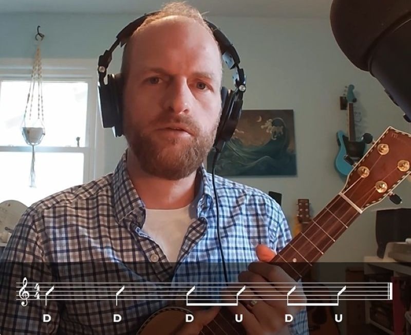 Riptide Ukulele Strumming Pattern #2