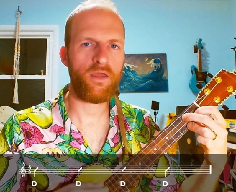 Stand By Me on Ukulele - Strumming Pattern 1