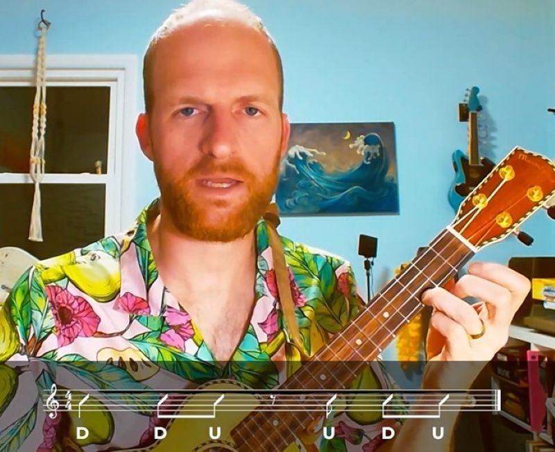 Stand By Me on Ukulele - Strumming Pattern 3